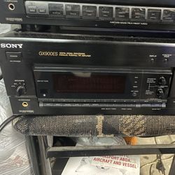 GX900ES Sony Stereo Receiver Amplifier