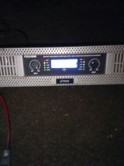 Pyle Pexa3000 Pro Dj Amp 3000 Watt Built In Adj Crossover 