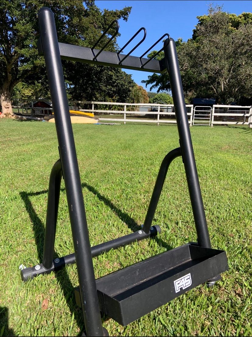 Fitness Bar & Barbell Rack By F45 Fitness Commercial Gym Equipment