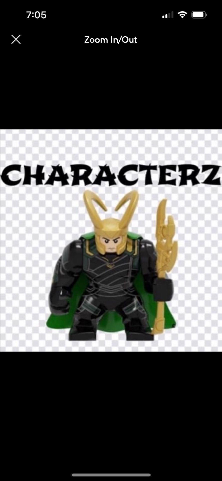 Marvel Loki Large Minifigure