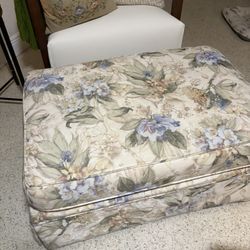 Vintage Foot Stool Ottoman 