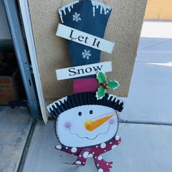 Snowman Hanging Decor