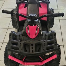 Kids ATV 4-Wheeler, 24 Volt 4WD Ride On Toys for Big Kids w/ 2 Seater, 4x200W Motor, 5.6Mph Max Speedy