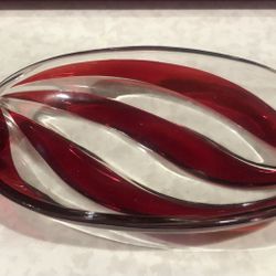 Godinger Peppermint Candy Dish 