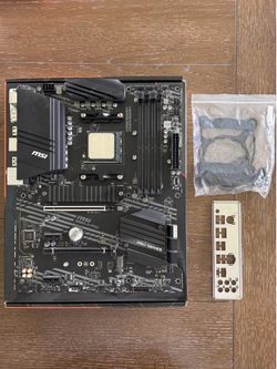 MSI B550-A PRO Motherboard + GIGABYTE WiFi 6E GC-WBAX210 – Excellent Condition