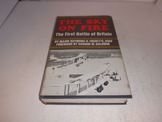 The Sky on Fire and the Birth of the Royal Air Force Fredette 1966 WWI 1917-18 Used HC