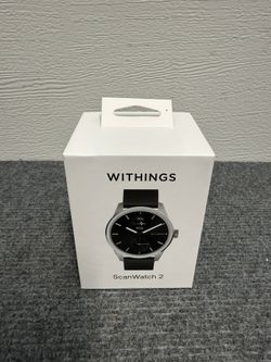 Withings ScanWatch 2 42mm Black Smart Health & Fitness Watch Brand New Sealed