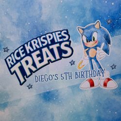 Sonic Rice Krispies 💙