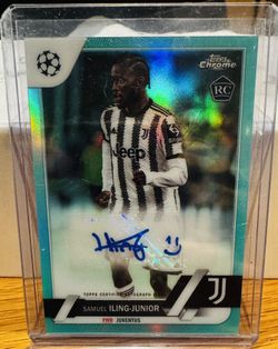 Samuel ILing Junior Topps Chrome Auto