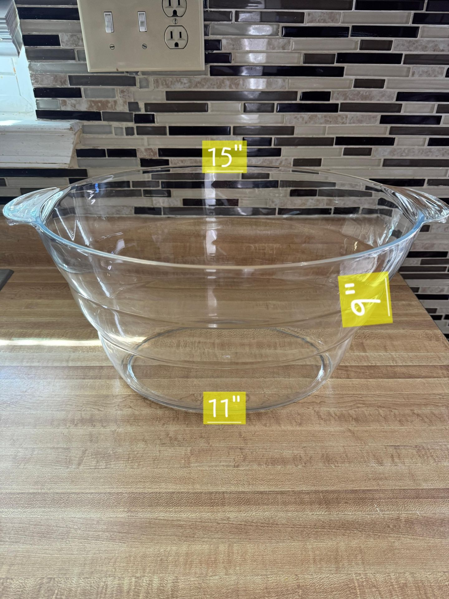 Acrylic Oval Party Tub - Clear Beverage Cooler(cash & pick up only)