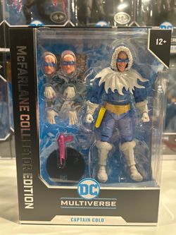 McFarlane DC Multiverse Captain Cold Regular & Platinum