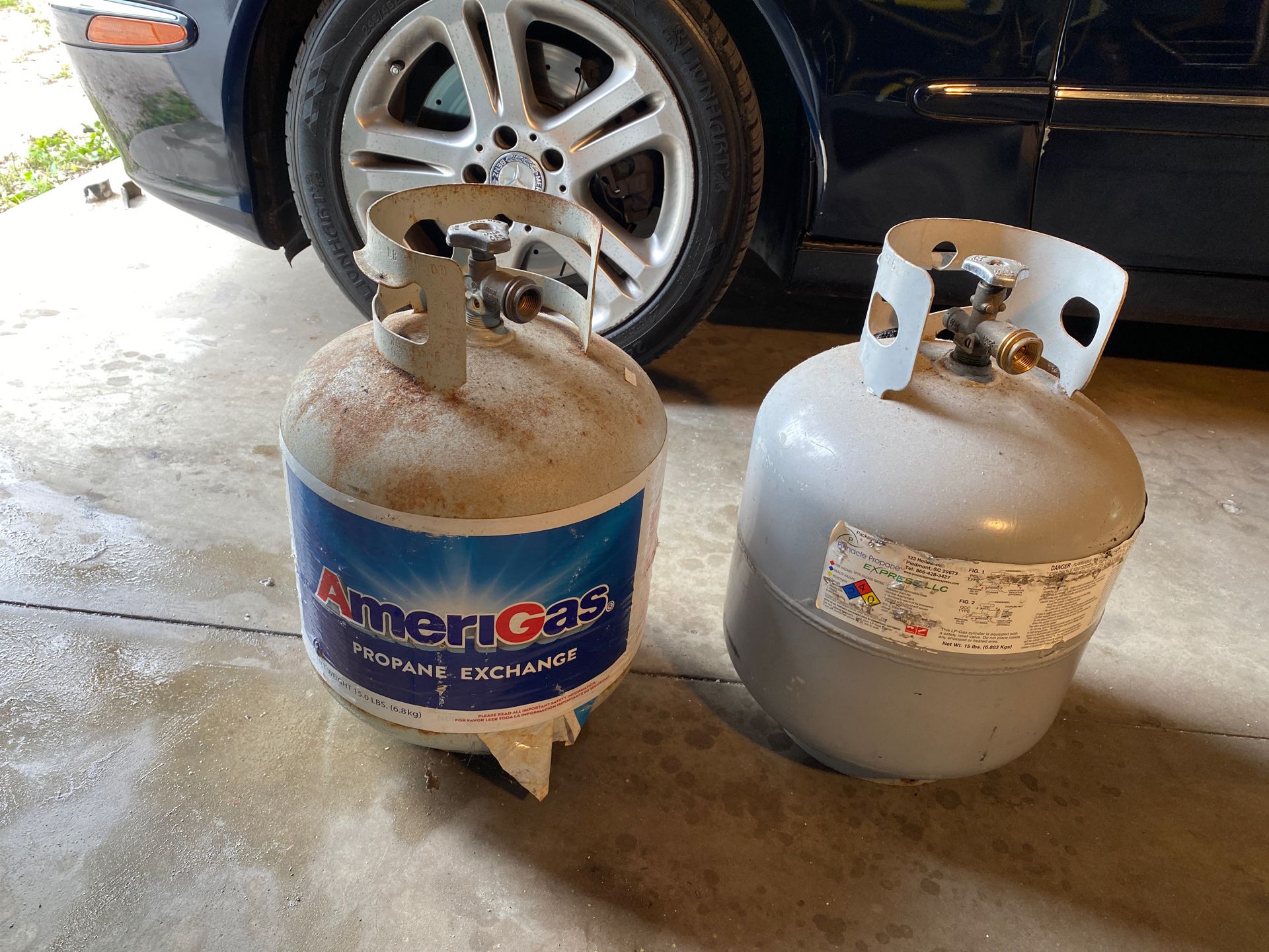 Propane tanks