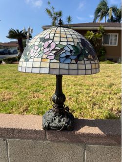 Tiffany style lamp