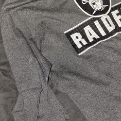 Raiders T Shirt Long Sleeve Large Men