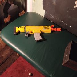 Fortnite Nerf Gun Yellow Assault Rifle