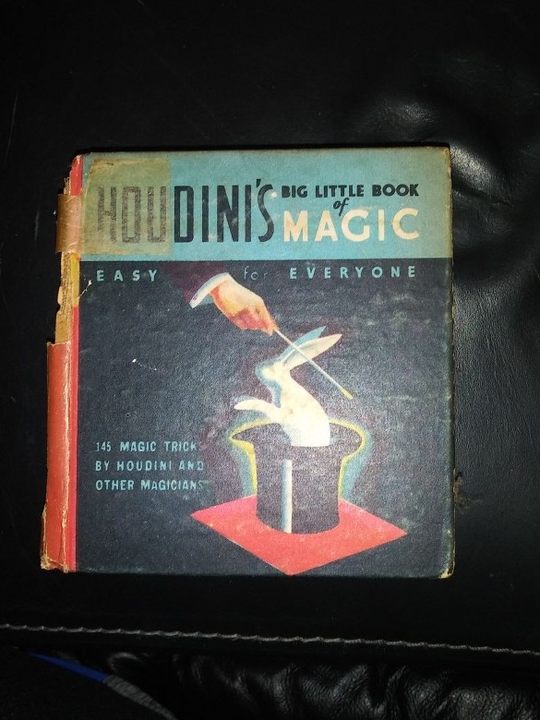 1927 Houdini Book