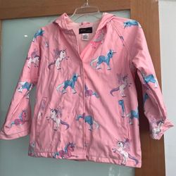 FOXFIRE for KIDS Unicorn Raincoat Pink - Size 8