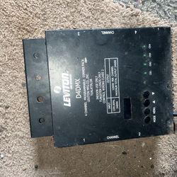 Leviton D4DMX Channel Programmable Dimmer I have 2 available 50$ each or take both for 75$