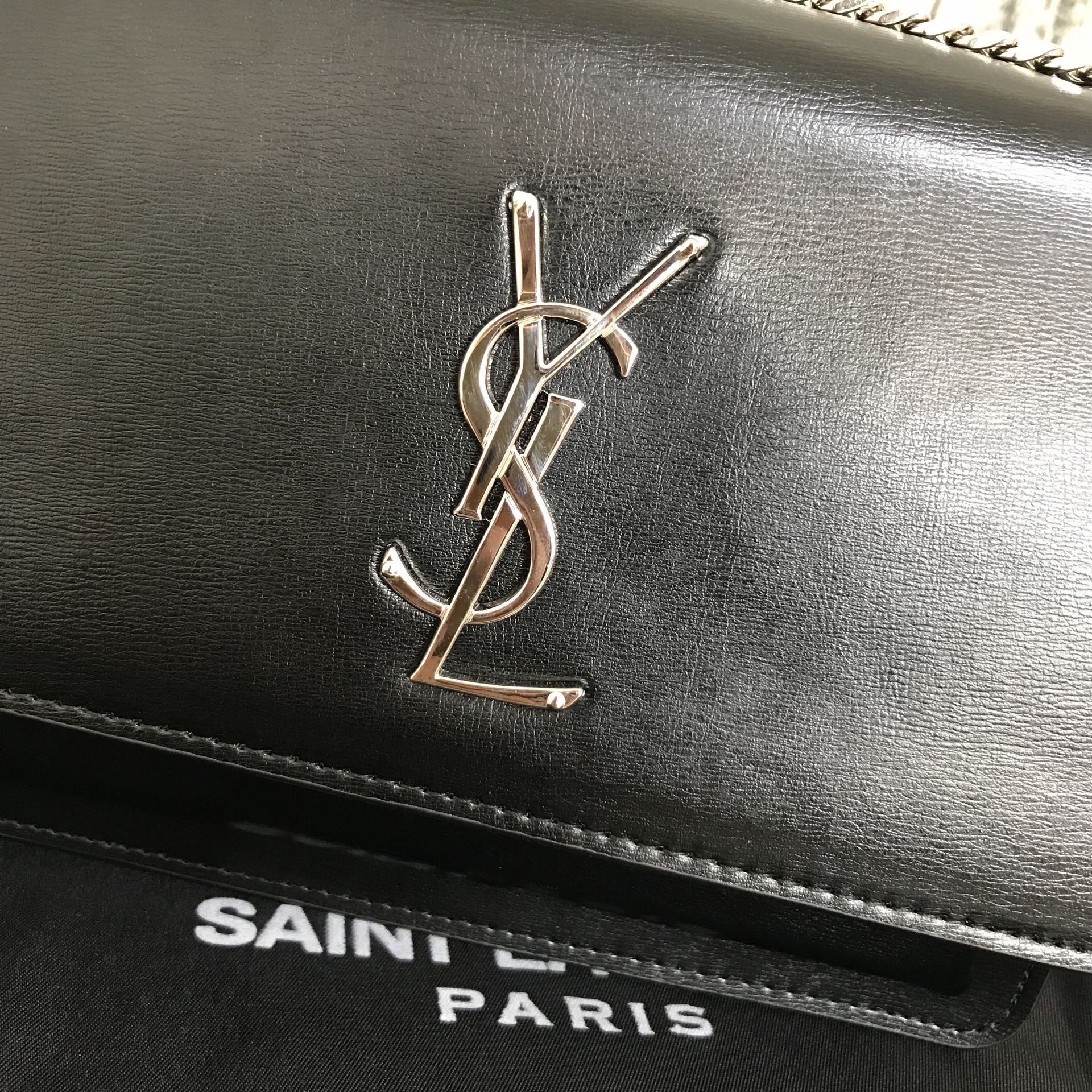 Authentic Yves Saint Laurent Leather Silver Buckle Black Toothpick Shoulder  Bag for Sale in Wichita, KS - OfferUp