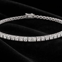 5mm Luxury Moissanite Tennis Bracelet 