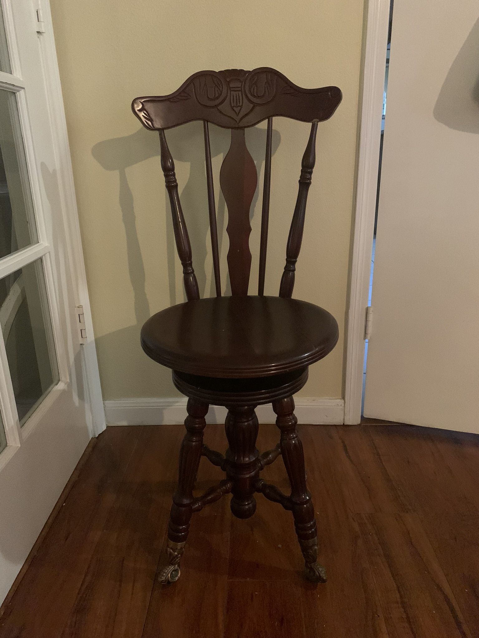 Vintage/Antique Piano Swivel chair