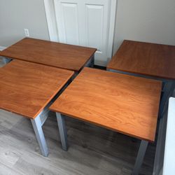 Moving Sale – Set of 4 Side Tables / End Tables