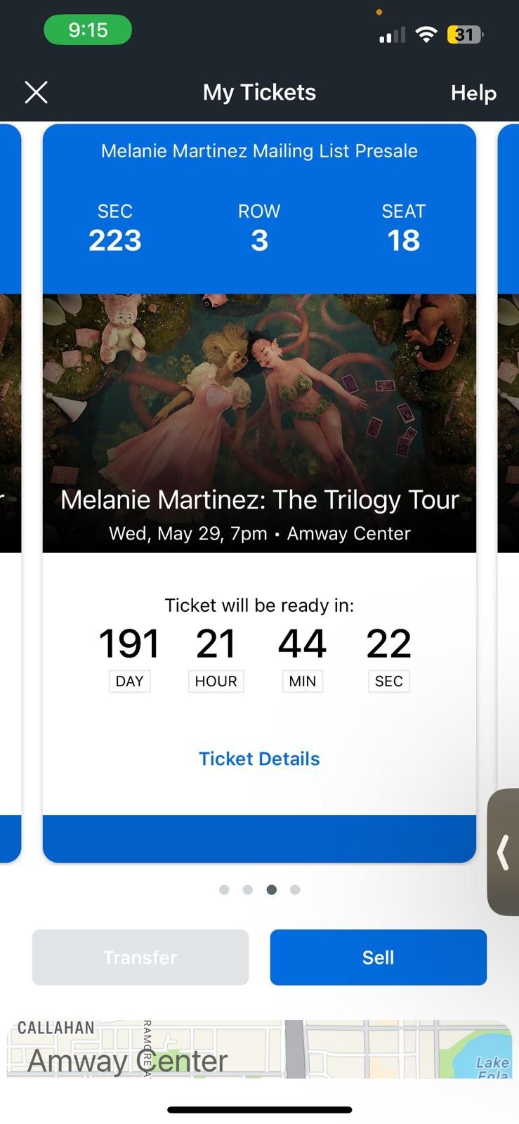 Melanie Martinez 2024 Concert Ticket