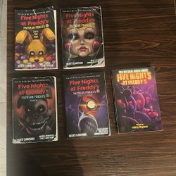 5 Nights At Freddys Books 