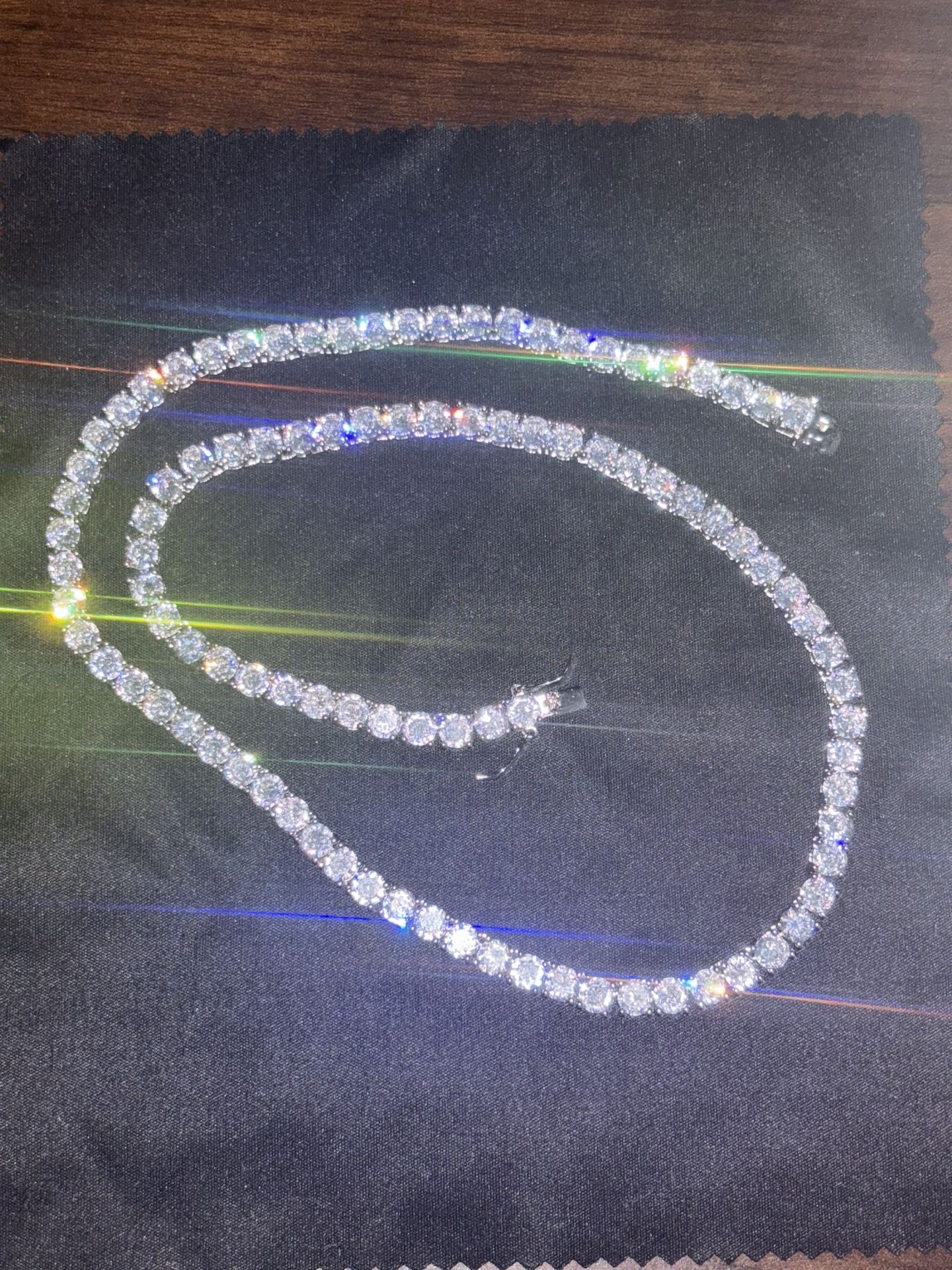 Moissinite Tennis Chain