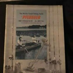 VINTAGE 1962 PFLUEGER CATALOG 