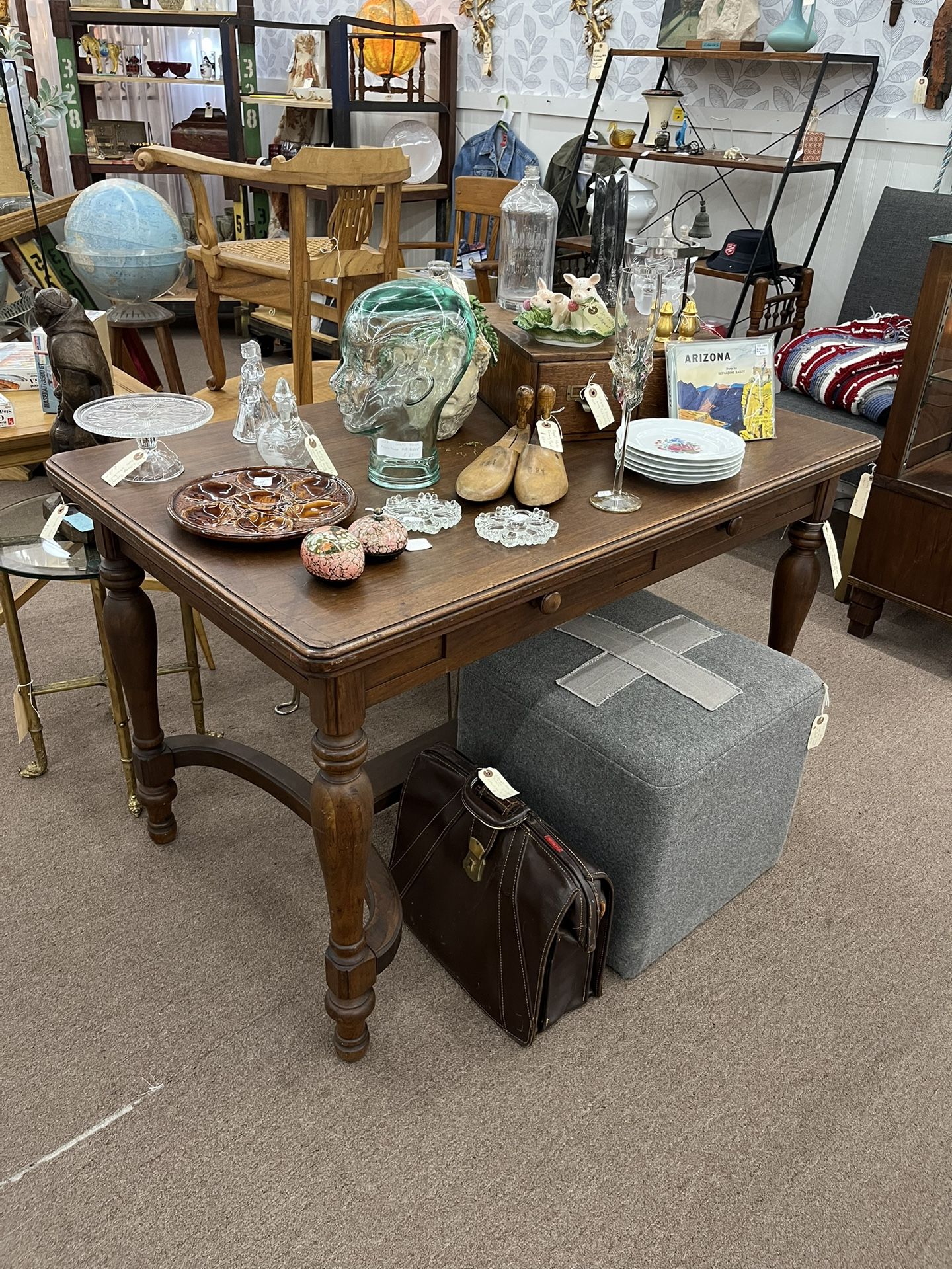Antique American Made 1930’s Library Table