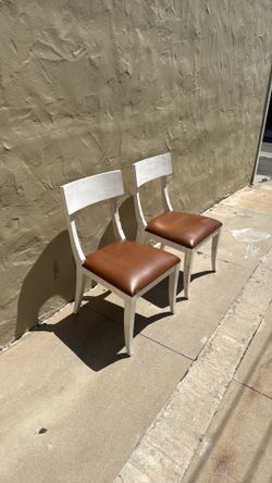 Crate & Barrel chairs