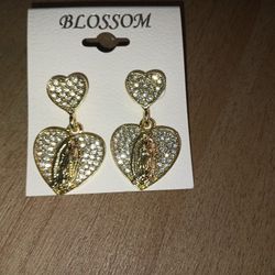 Virgin Mary Earrings