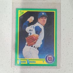 1990 Score Frank Tanana Detroit Tigers Baseball Card