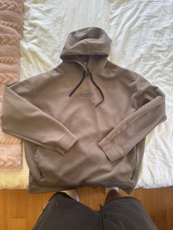  YPB neoKNIT Hoodie XXL – Abercrombie Training Club Brown Zip Side Pockets