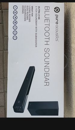Pure Acoustics Bluetooth Soundbar 1.2 Inches