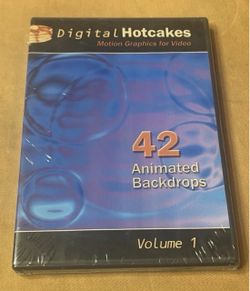Digital Hotcakes Motion Graphics For Video 42 Animated Backdrops Volume 1 DVD