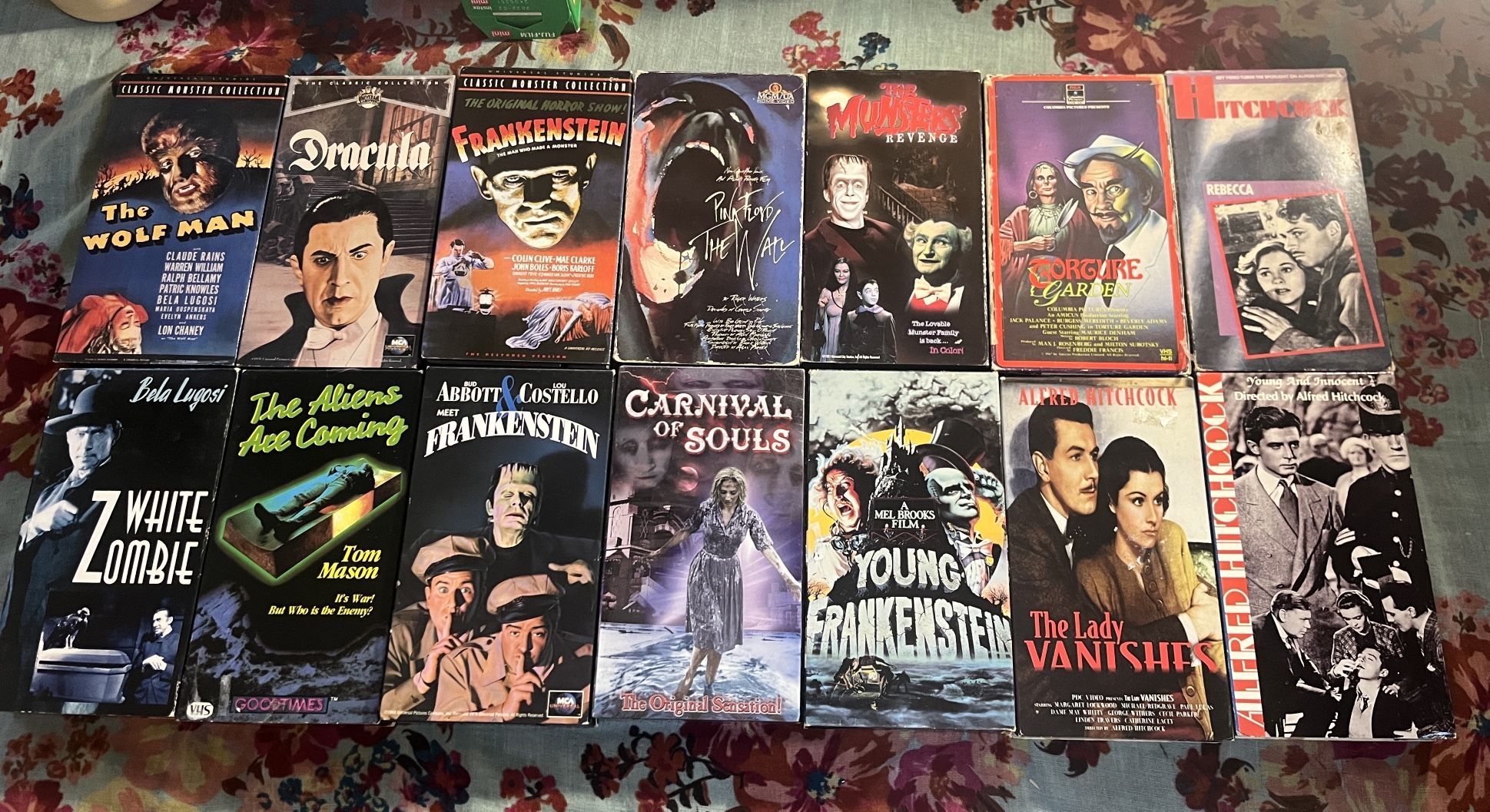 35 Horror And Miscellaneous VHS Lot