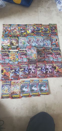 Assortment of Pokemon packs