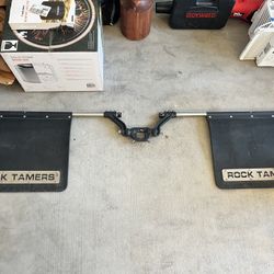 Rock Tamers Adjustable Hitch Mud Flaps - 2” Receiver 
