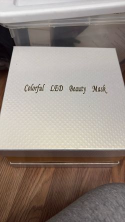 colorful LED beauty mask