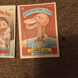 1986 garbage pail kids sticker cards**rare**
