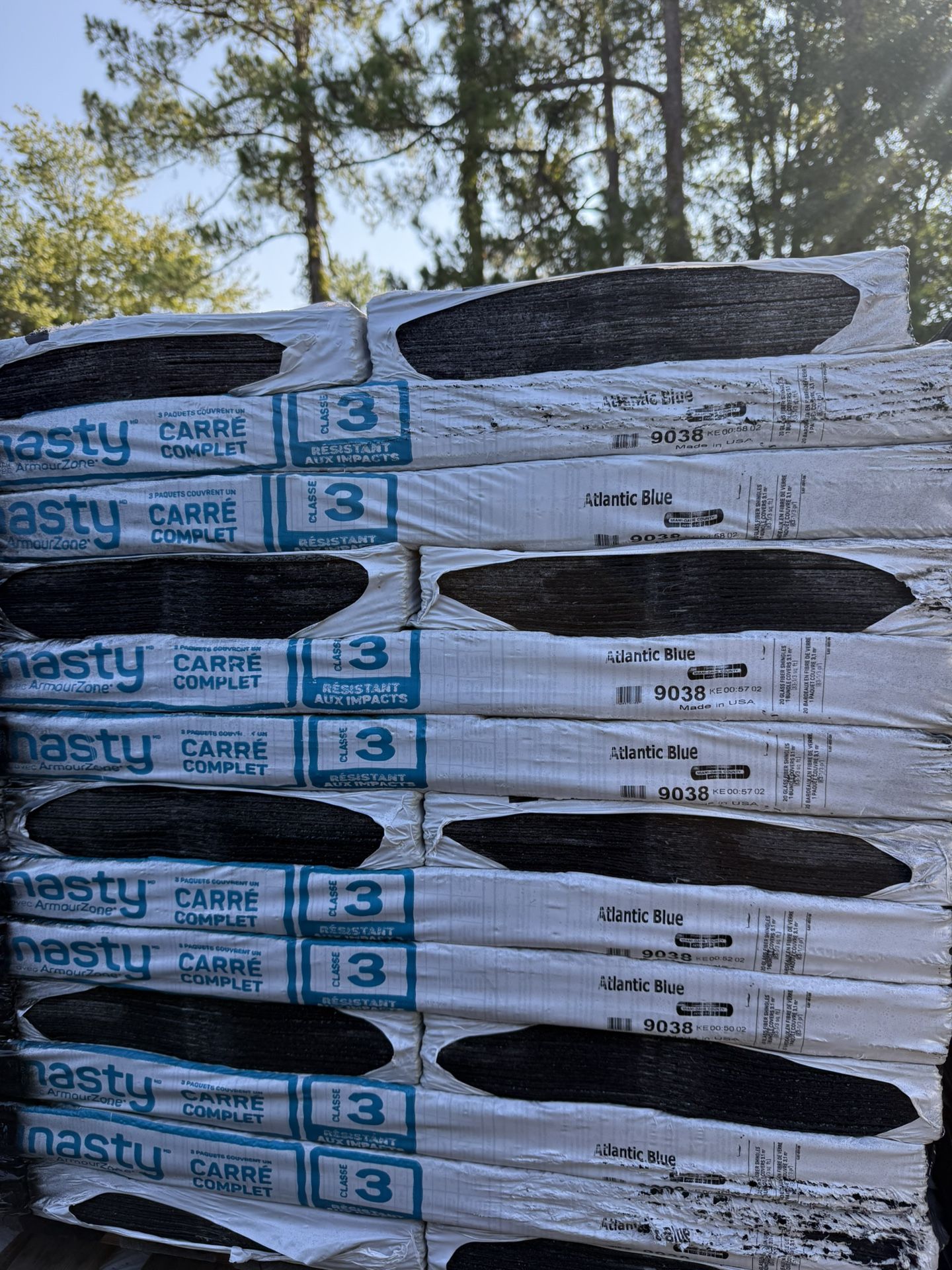 IKO AND WRAPPEDS SHINGLES