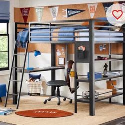 Bed With Desk