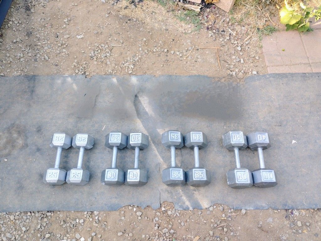 Dumbbells 25-40lb