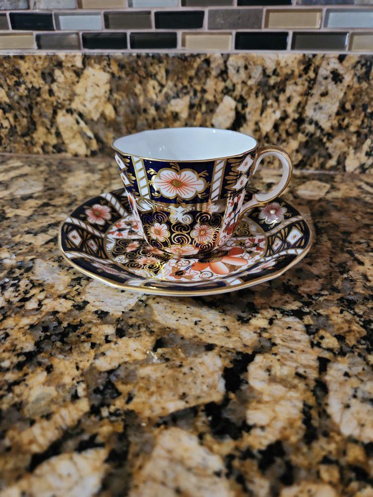 Vintage Royal Crown Cup And Saucer 