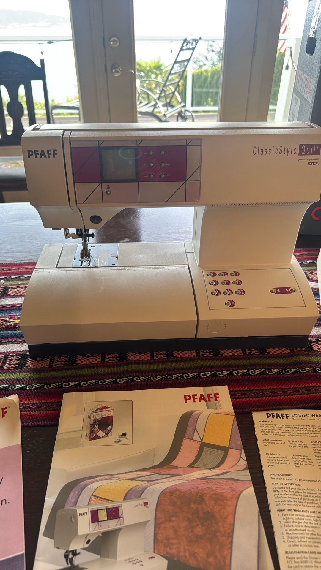 Pfaff Craft Classic Style Quilt 2027
