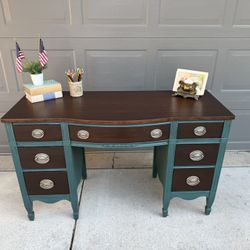 Antique Desk, Vanity, Entryway Table
