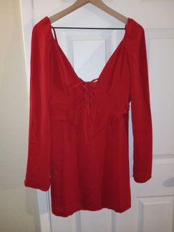 Mini Red bodycon Dress