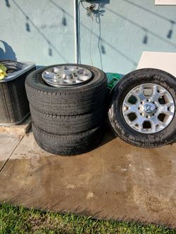 2020 Ram 2500 Stock Wheels With Tires